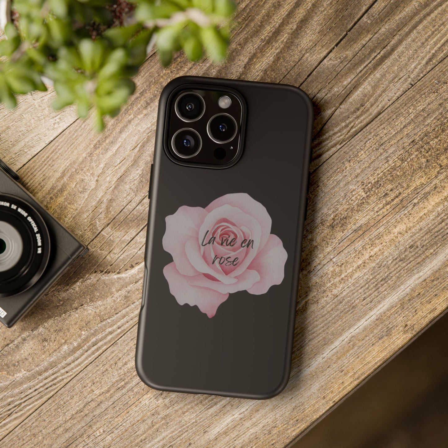 'La Vie en Rose' Protective Phone Case