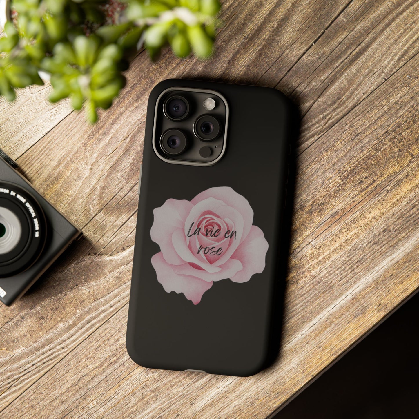 'La Vie en Rose' Protective Phone Case