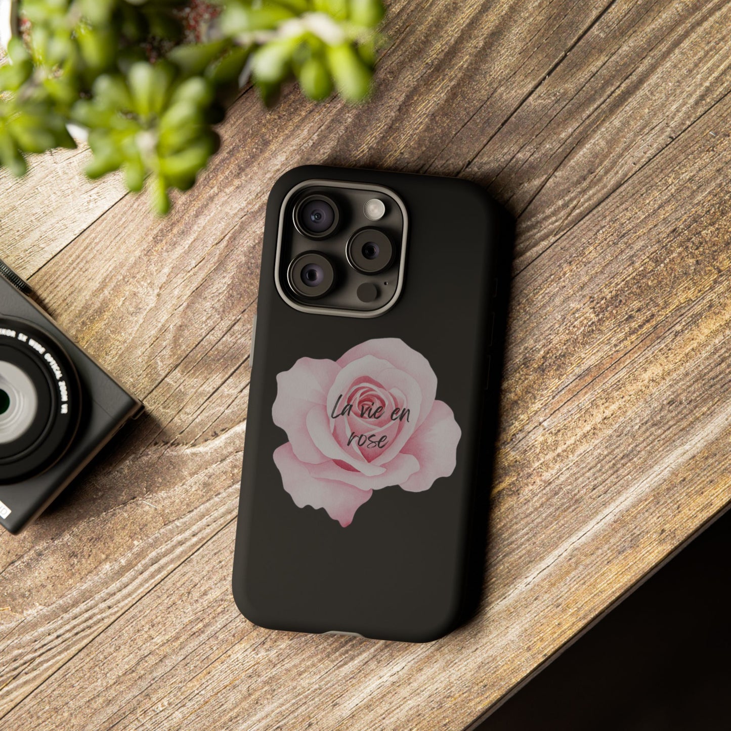 'La Vie en Rose' Protective Phone Case