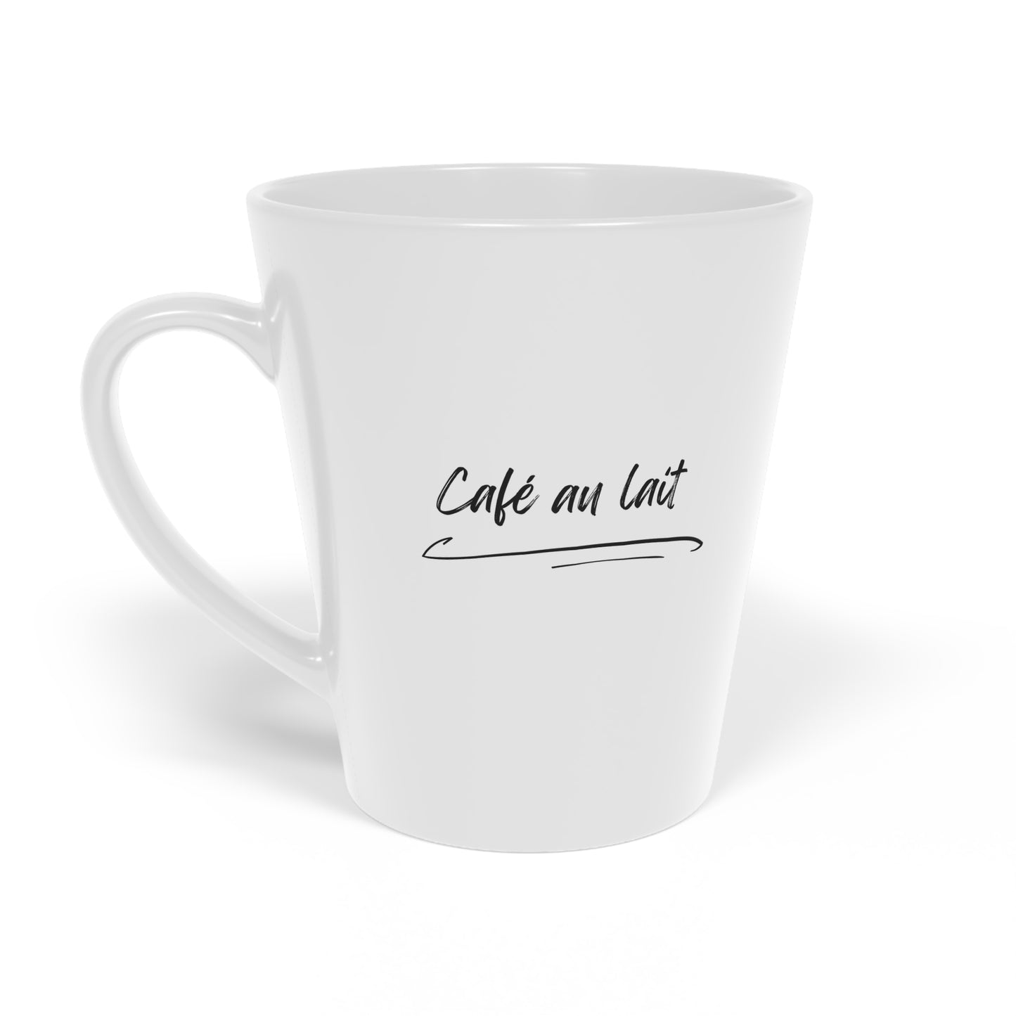 Latte Mug 12oz – 'Cafe au Lait'