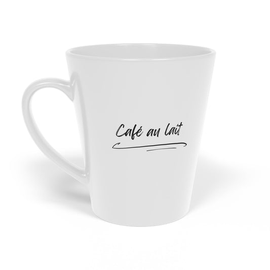 Latte Mug 12oz – 'Cafe au Lait'