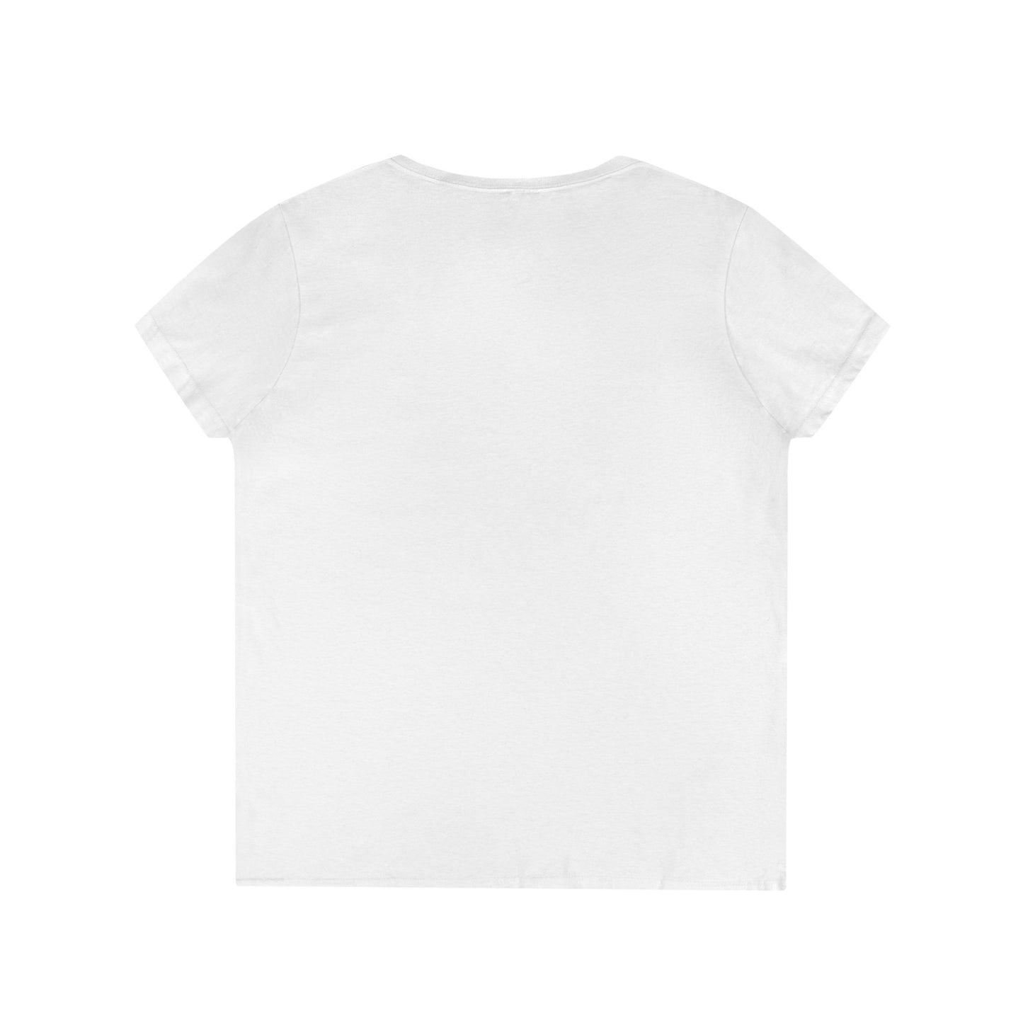 Ladies' V-Neck T-Shirt "A Little Bit of a french Attitude"
