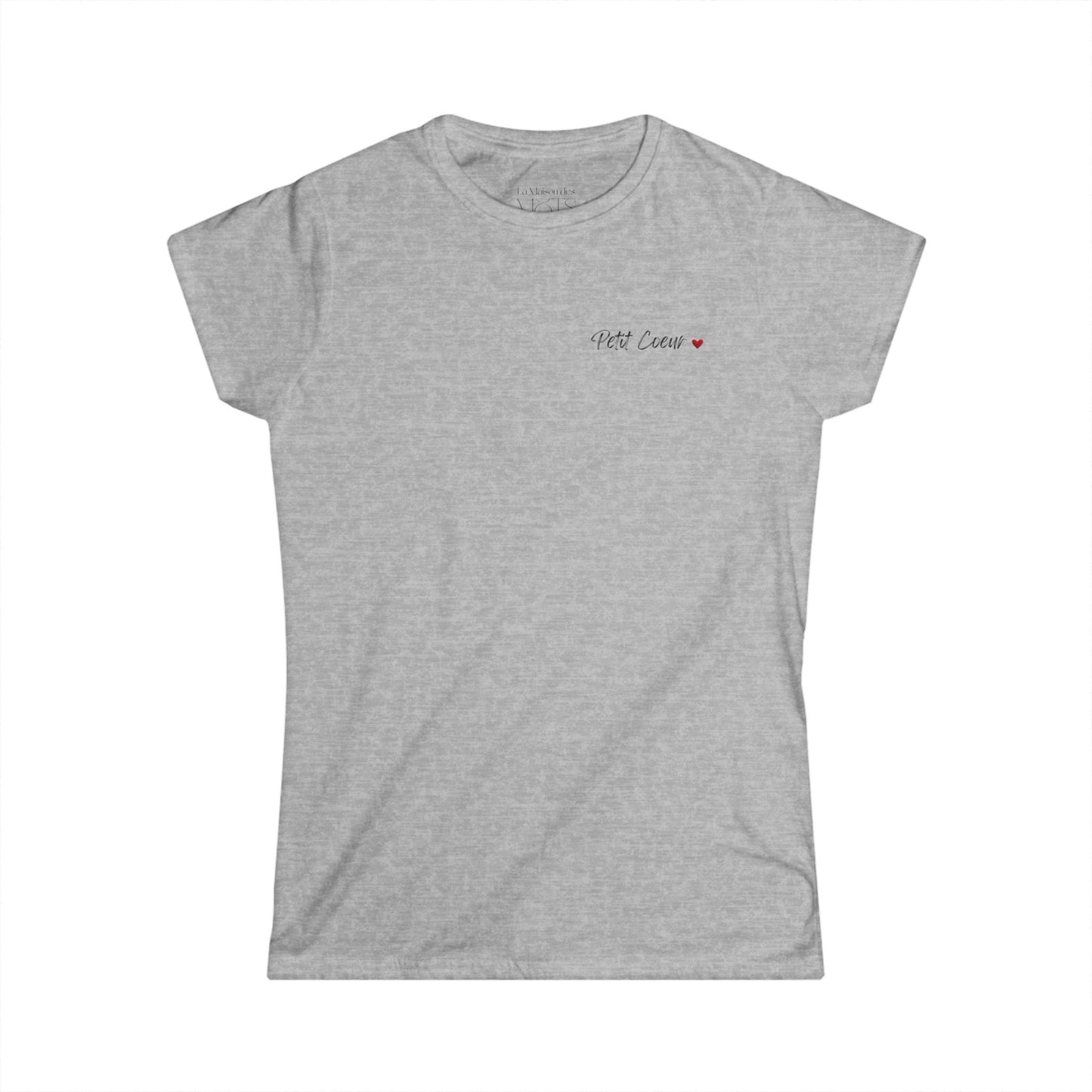 Women's Tee - Minimal "Petit Coeur"