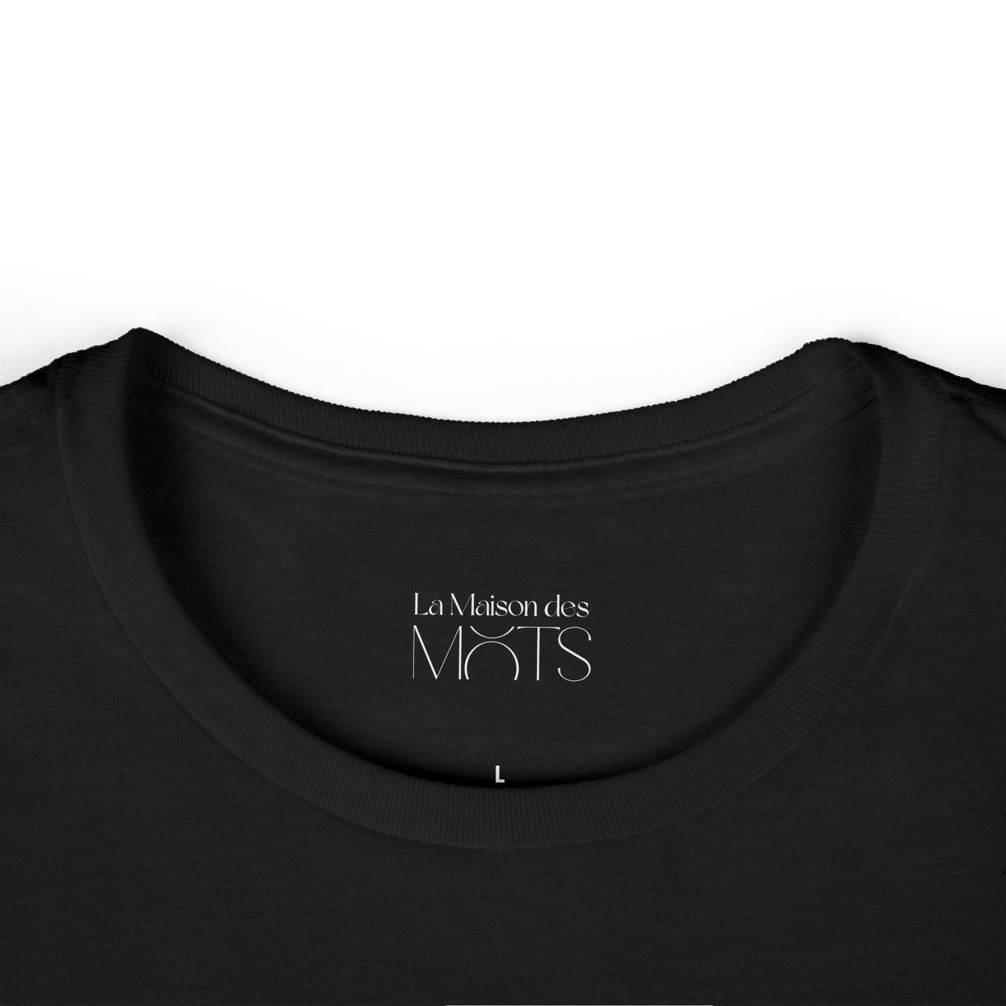 'Je m'en fiche' Minimalist  Woman Tee
