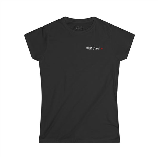 Women's Tee - Minimal "Petit Coeur"