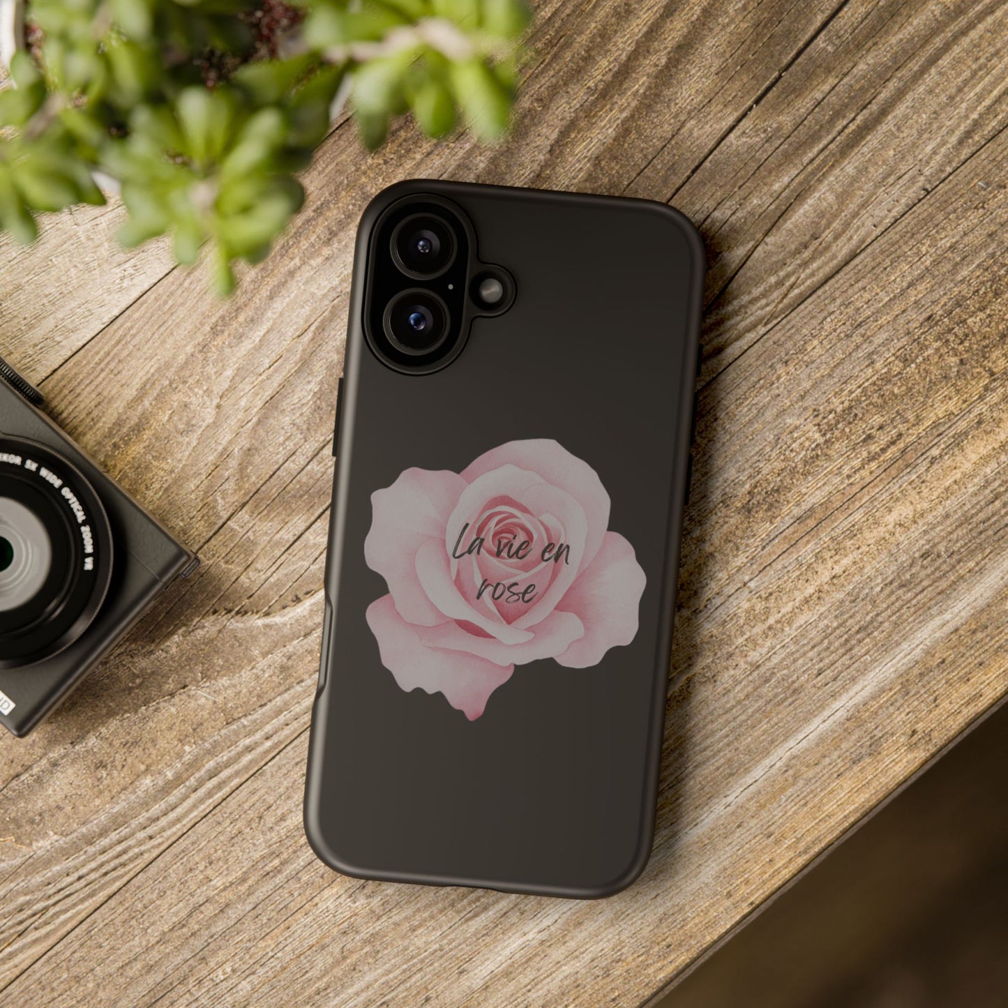 'La Vie en Rose' Protective Phone Case