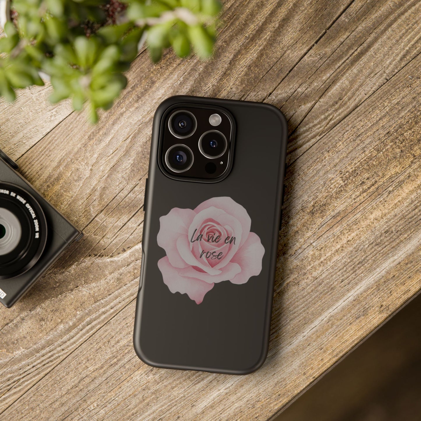 'La Vie en Rose' Protective Phone Case