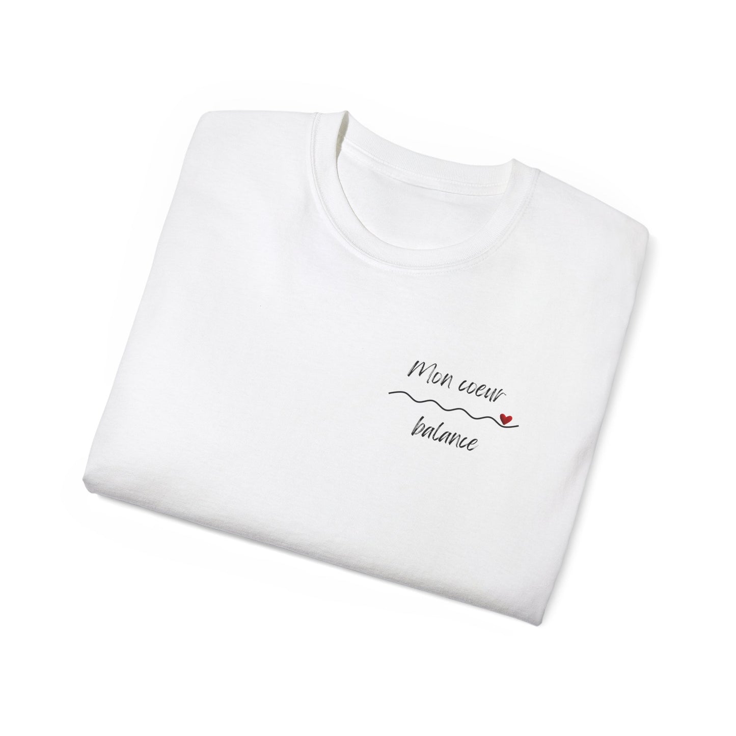 T-Shirt — "Mon cœur balance" Heart Tee
