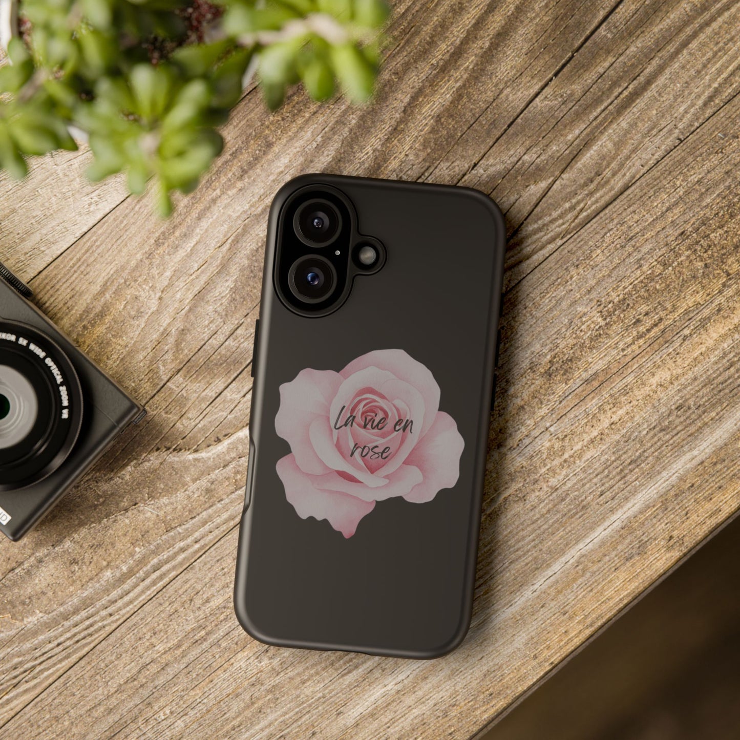 'La Vie en Rose' Protective Phone Case