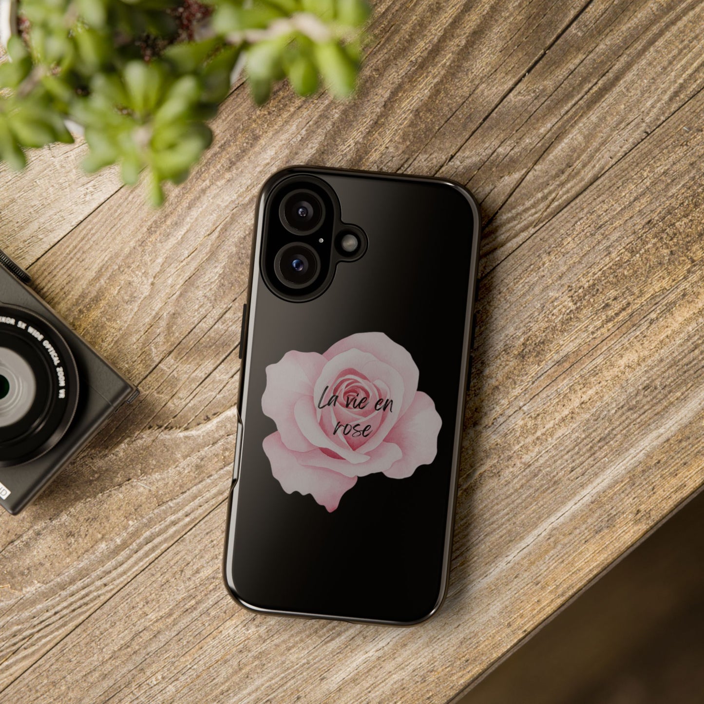 'La Vie en Rose' Protective Phone Case