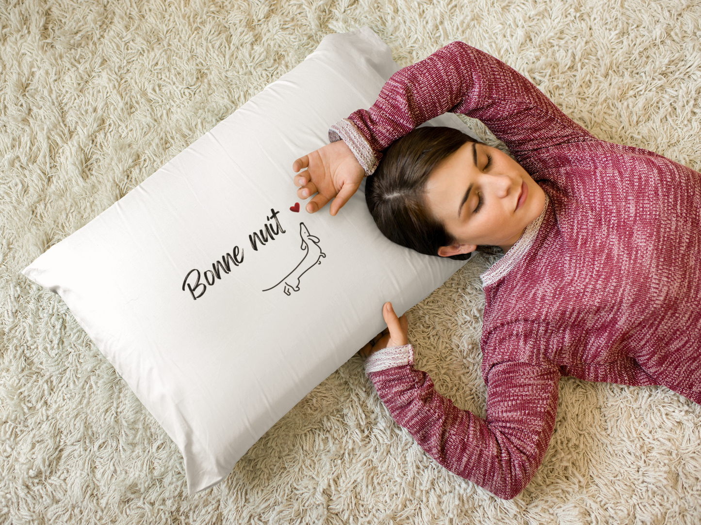 Bonne Nuit Pillow Sham