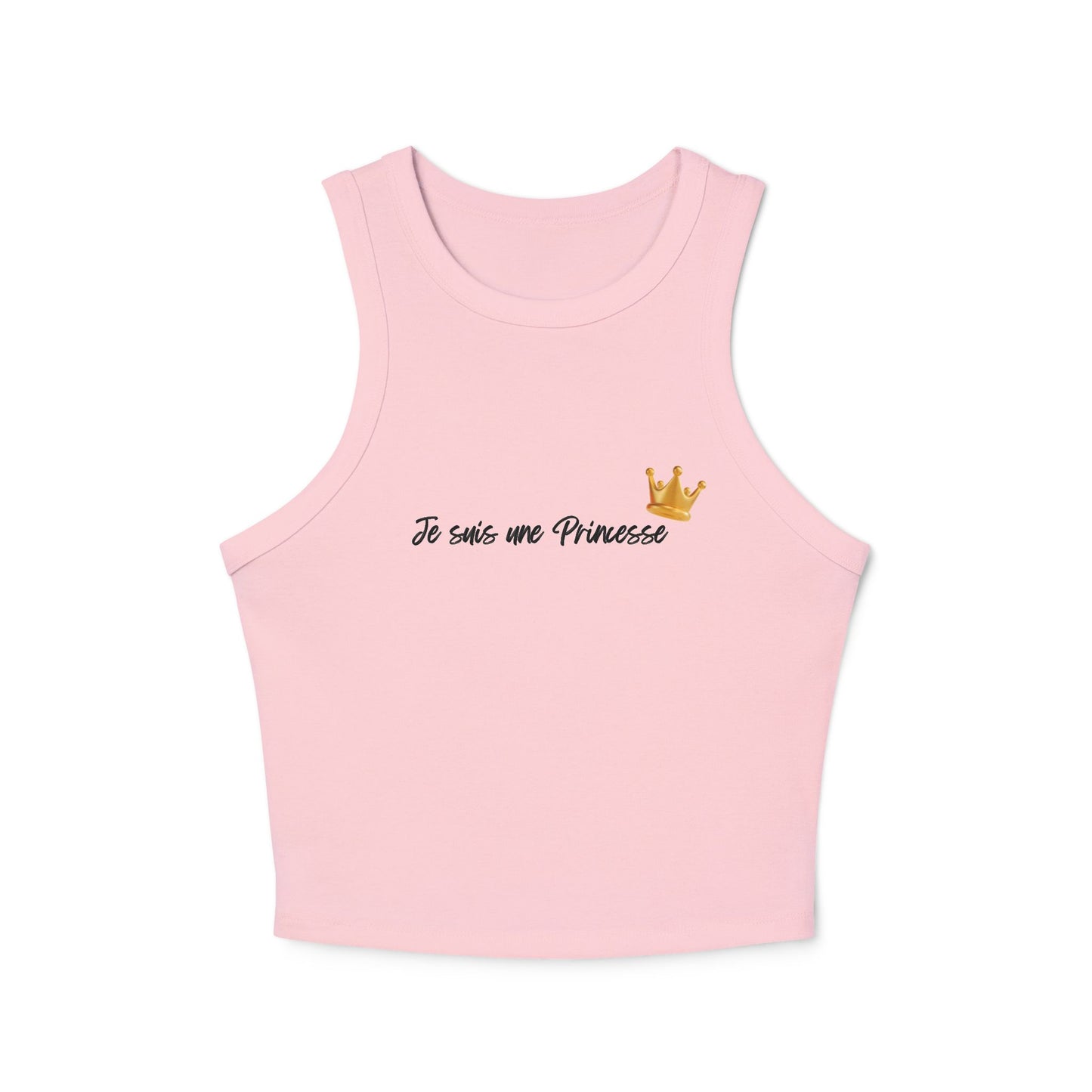 Women's Tank Top — "Je suis une Princesse"