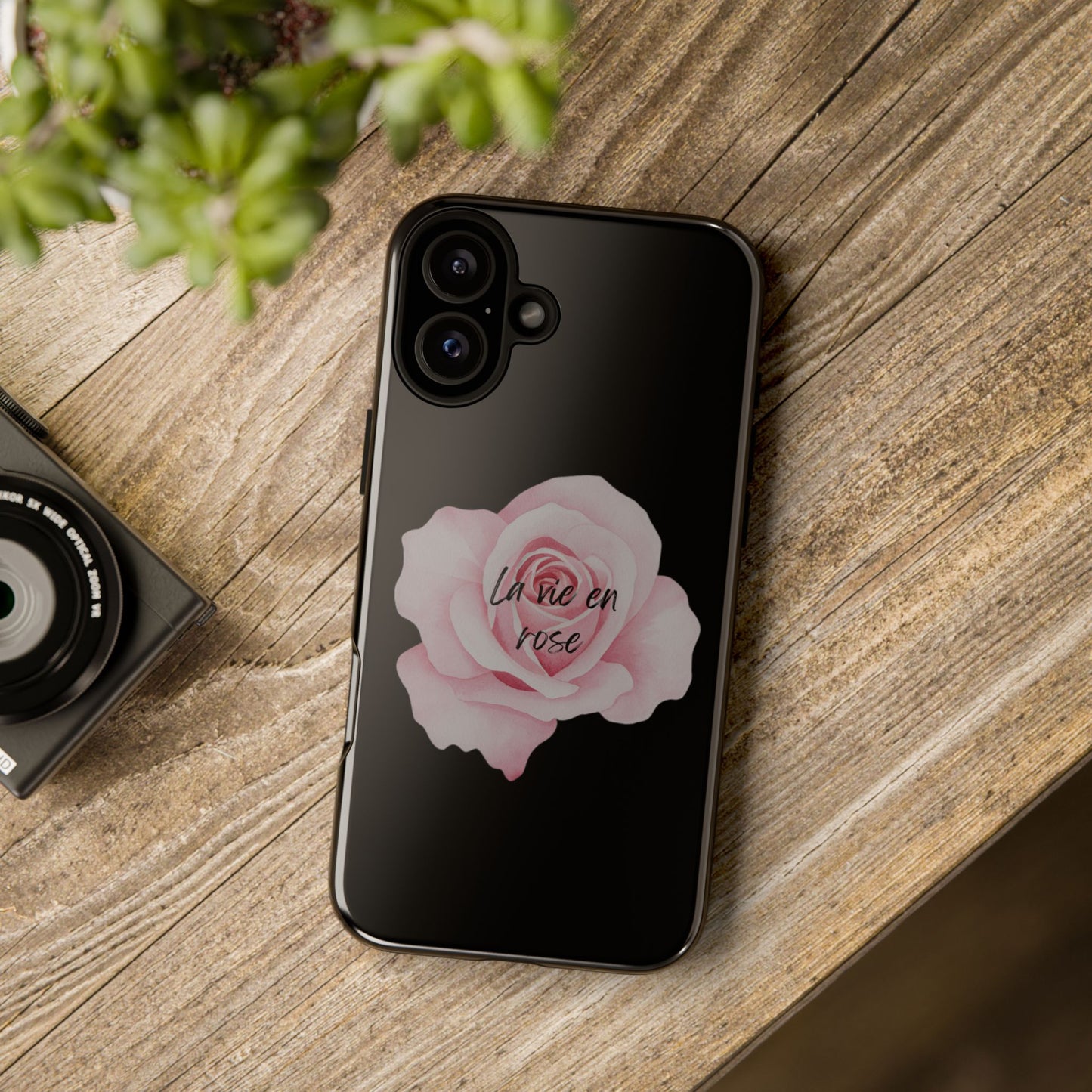 'La Vie en Rose' Protective Phone Case