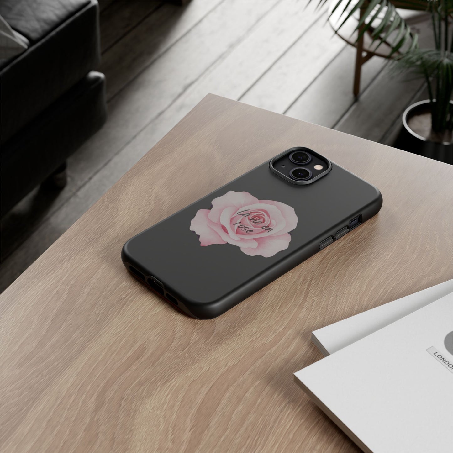 'La Vie en Rose' Protective Phone Case