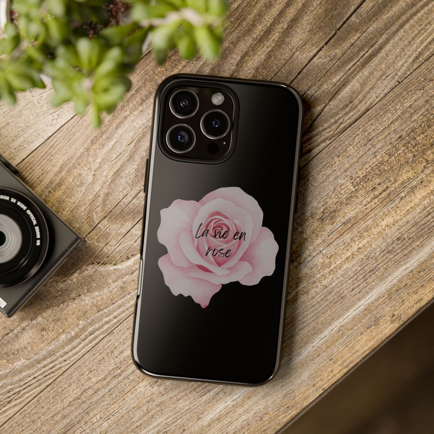 'La Vie en Rose' Protective Phone Case