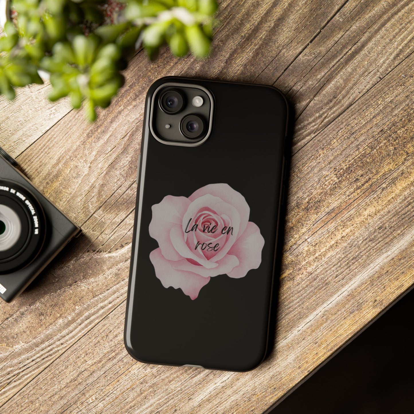 'La Vie en Rose' Protective Phone Case