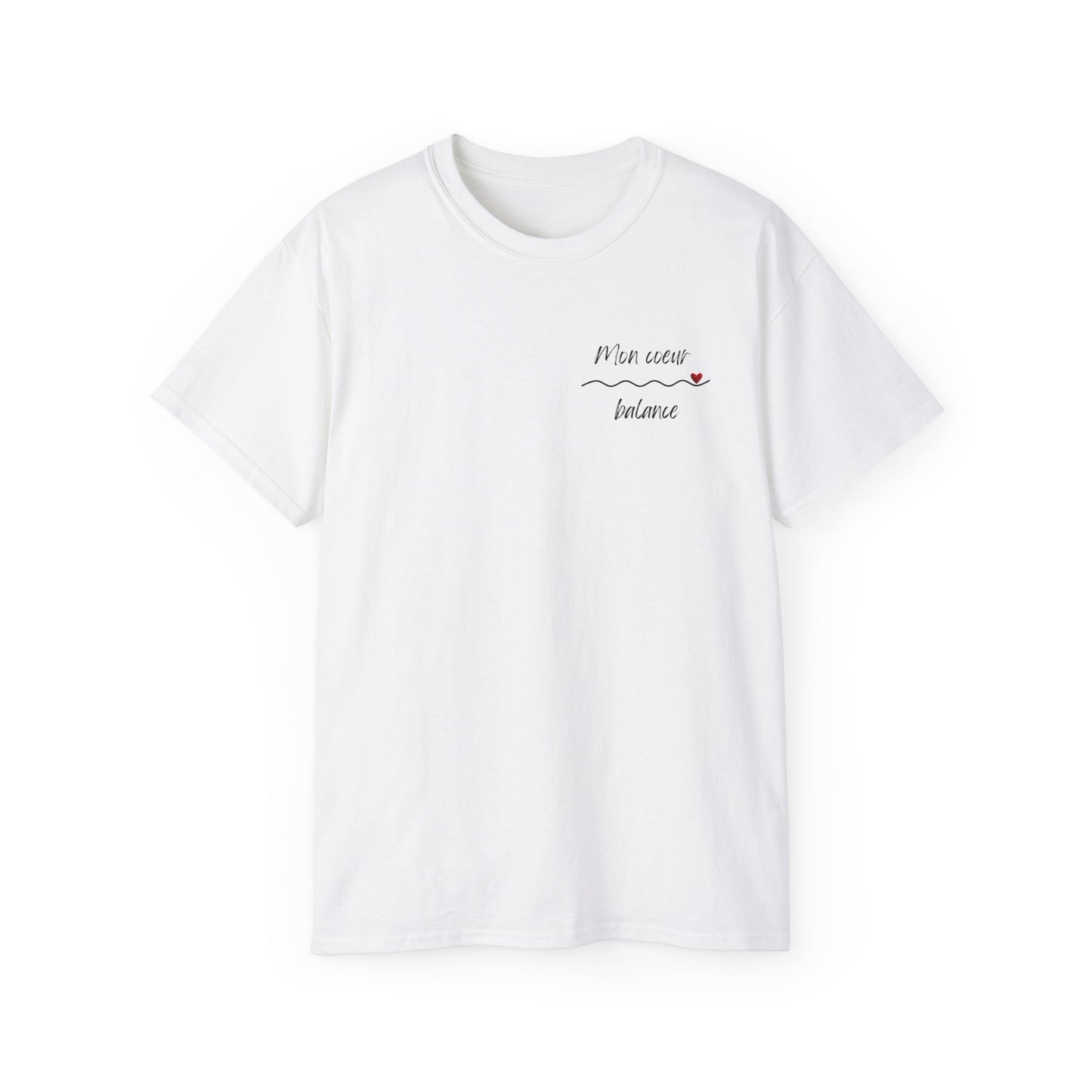 T-Shirt — "Mon cœur balance" Heart Tee