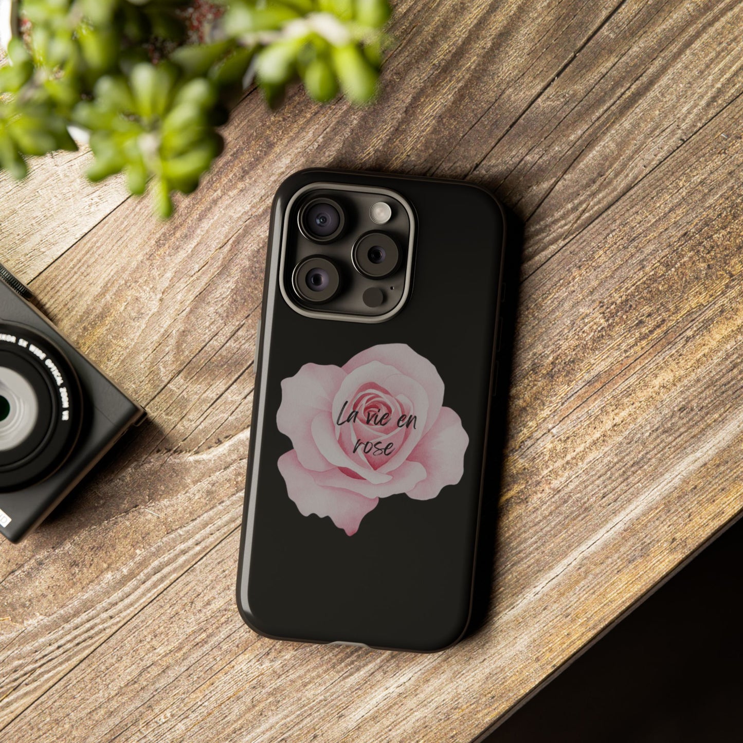 'La Vie en Rose' Protective Phone Case