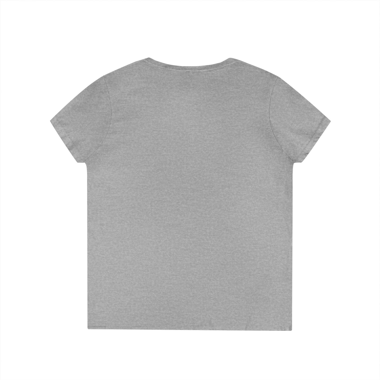 Ladies' V-Neck T-Shirt "A Little Bit of a french Attitude"